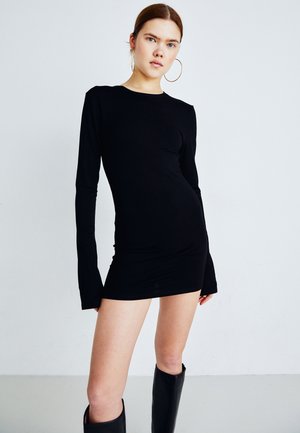 Jaded London, BACK DRESS - Jersey dress - black