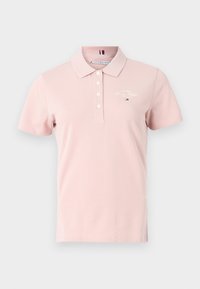 SLIM SCRIPT GRAPHIC POLO  - Poloskjorter - foggy pink