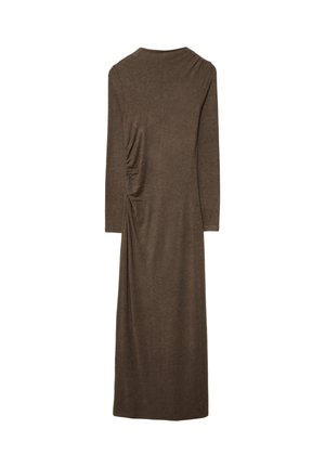 Jerseykleid - dark brown