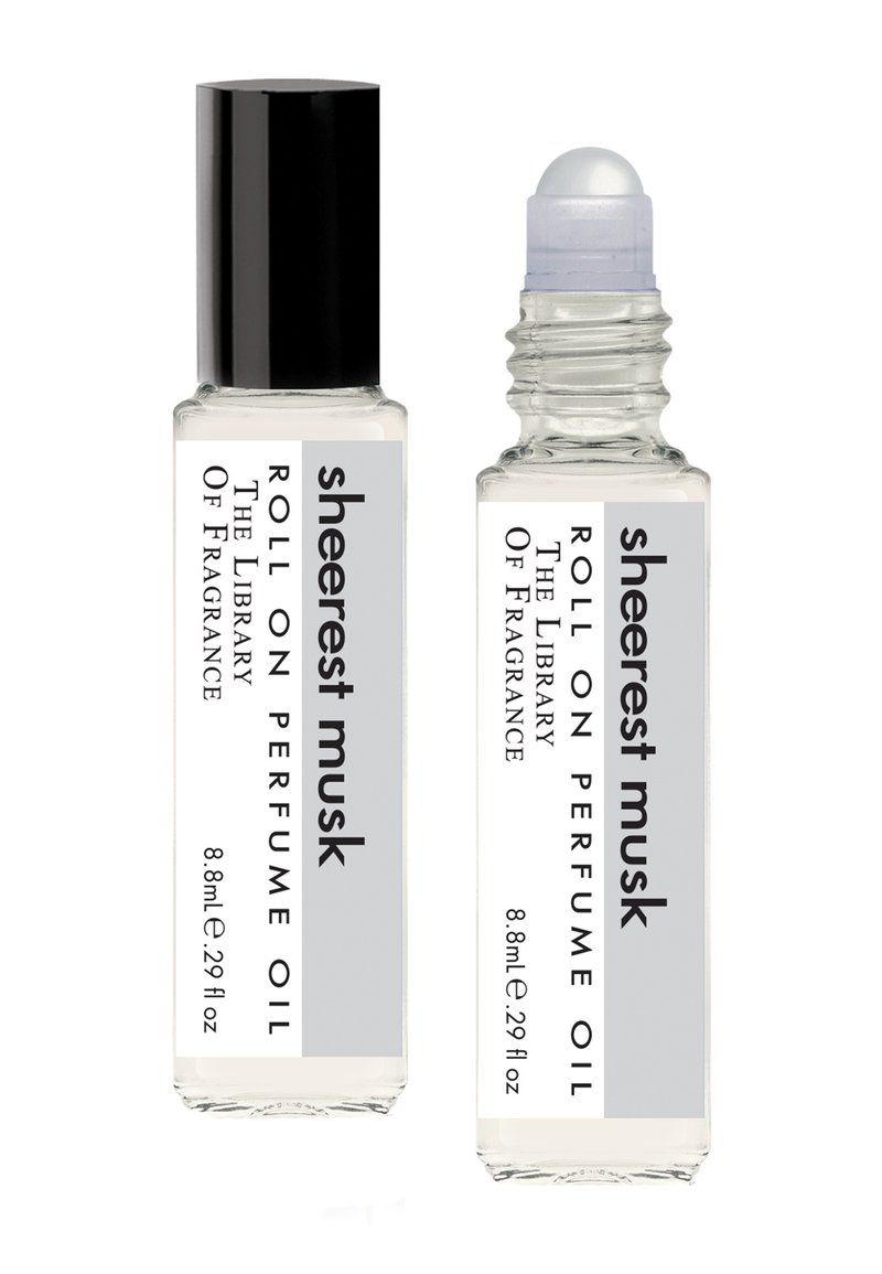 The Library of Fragrance ROLL ON PERFUME  - Eau de Parfum - sheerest musk