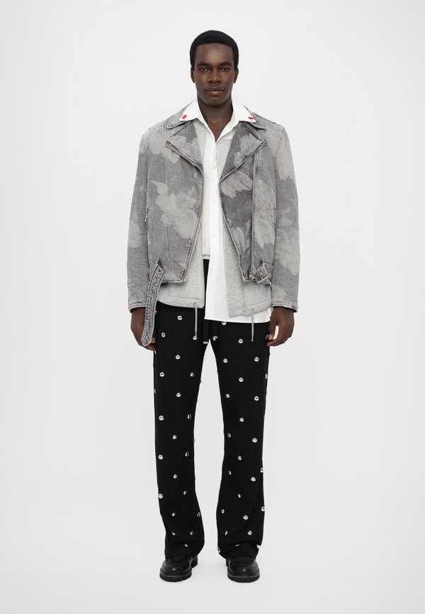 PADDED BIKER JACKET UNISEX - Denim jacket