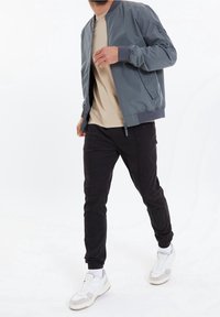 Threadbare Blouson Bomber - grey
