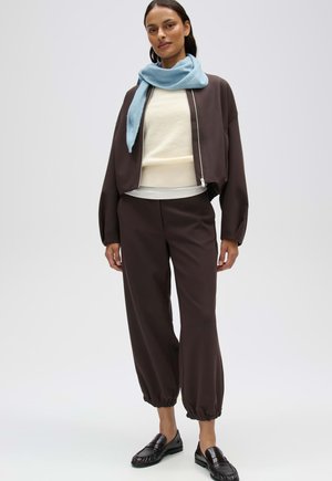 OPUS, SOFT MELANGE TEXTURE - Foulard - dusty aqua