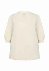 WA-SABINA 8 - Tops ar garām piedurknēm - cream