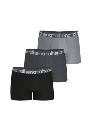 LOT DE 3 - Boxers - noir-anthracite-gris
