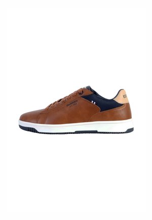 Sneakers laag - cognac marine beige
