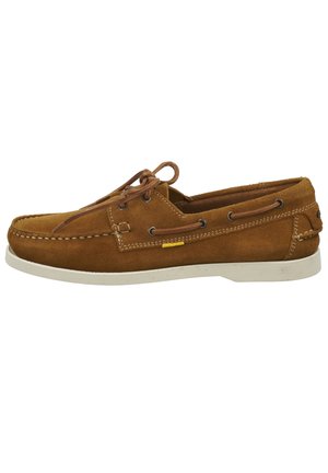 camel active Boat shoes - cognac