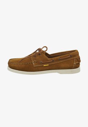 camel active, Boat shoes - cognac