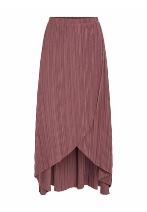 VILA VIPLIS HIGH WAIST - Apliekamie svārki - rose brown