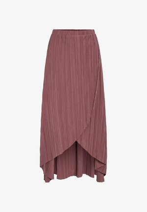 VILA VIPLIS HIGH WAIST - Suknja na preklop - rose brown