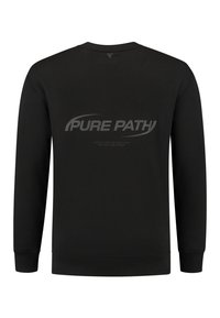 Pure Path LOOSE FIT CREWNECK  - Sweater - black