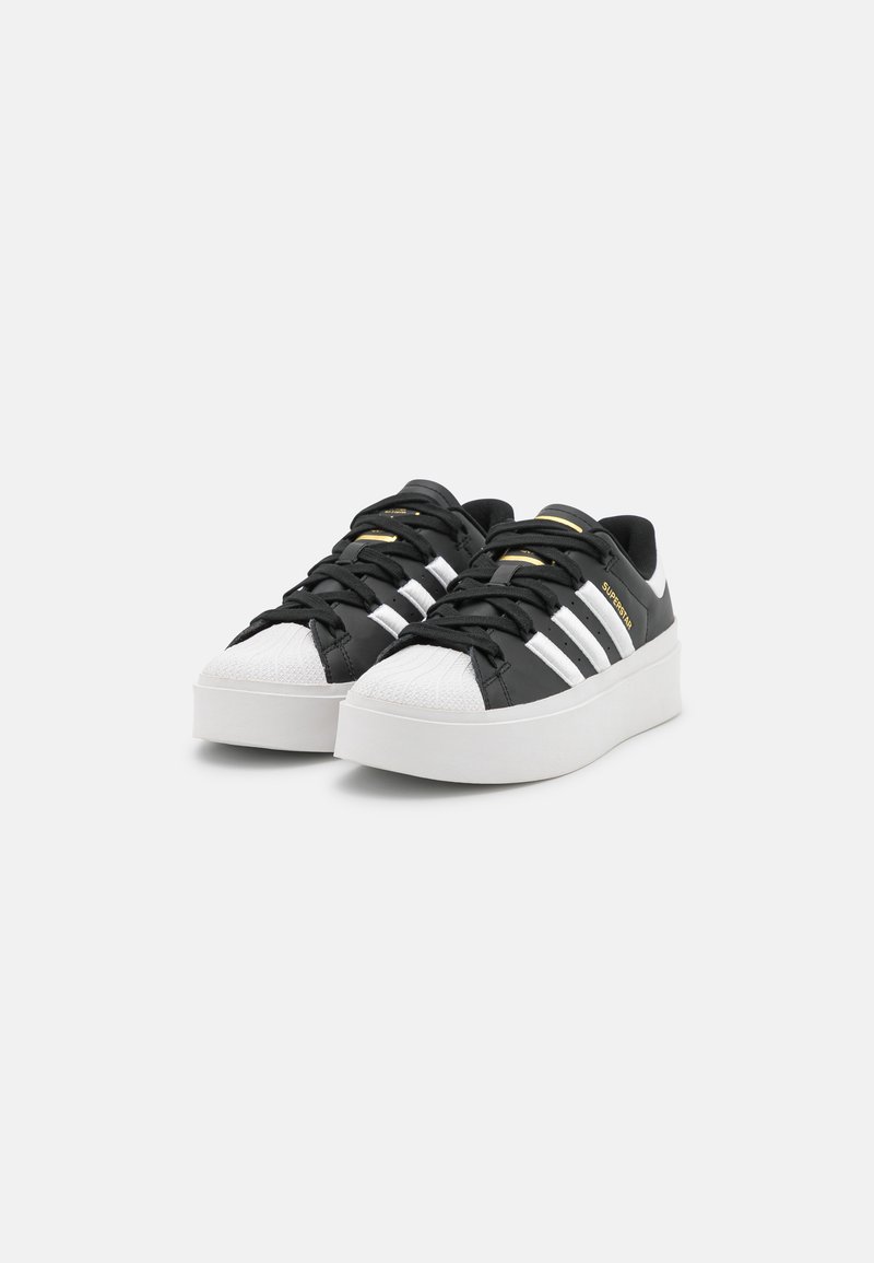 Adidas Originals Superstar Bonega Platform Sneakers In