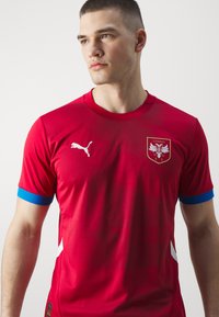 Puma SERBIA FSS HOME JERSEY - Football shirt - dark cherry
