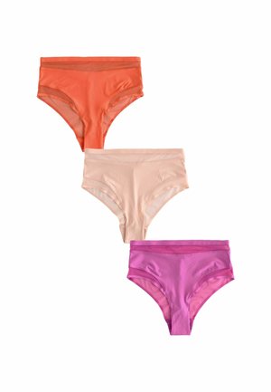 HIGH WAIST KNICKERS 3 PACK - Briefs - purple orange