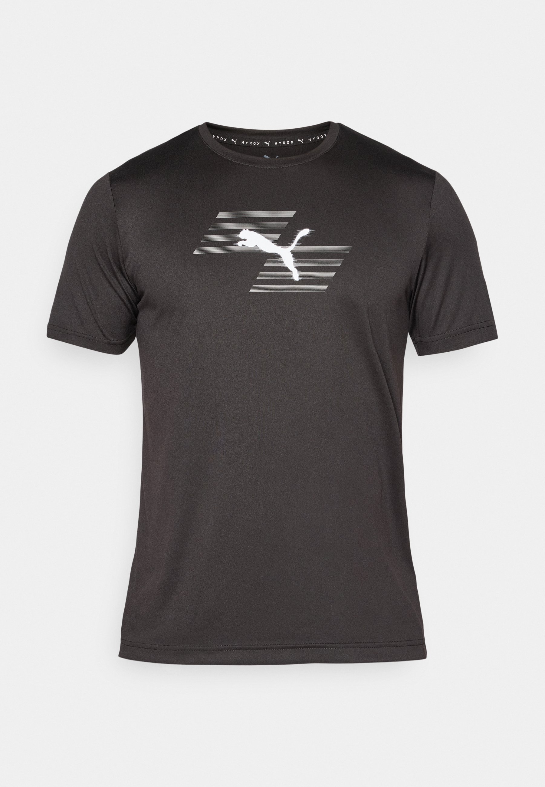 Puma HYROX GRAPHIC TEE - Sportovní tričko - black