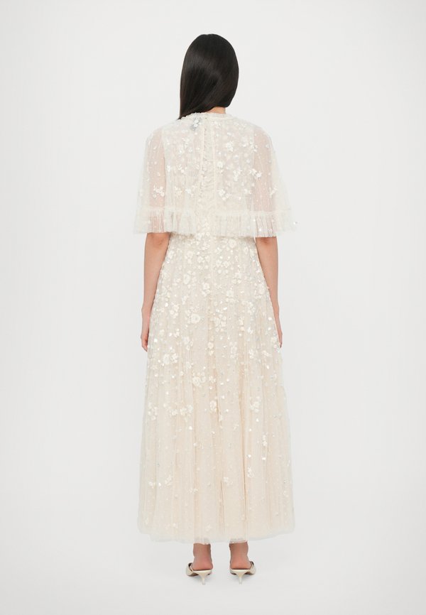 DAHLIA DITSY SHORT CAPE ANKLE GOWN - Occasion wear - cream4