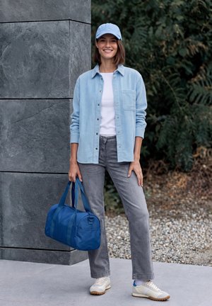 Cecil, SOLID-COLOURED CORD BLOUSE - Chemisier - cosmopolitan blue