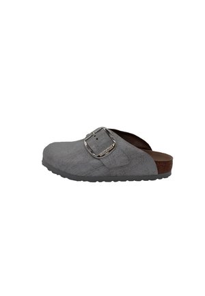 BASEL - Clogs - washed metallic blue