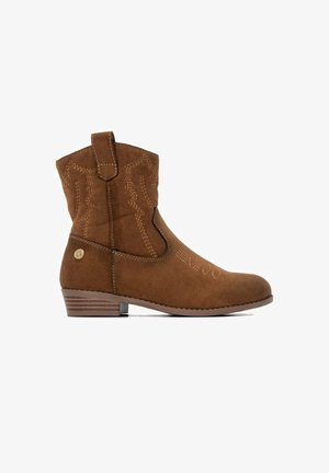 XTI, BOTIN DE NIÑA PLANO - Botines camperos - camel