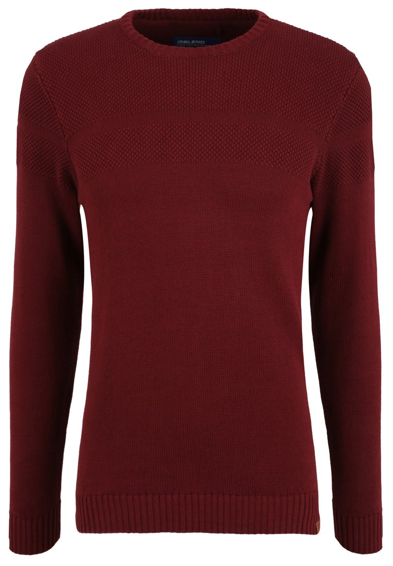 Herren Strickjacken | Blend BHGASTAMO Strickpullover tawny port/rot - JY32022 Herren Strickjacken | Blend BHGASTAMO Strickpullover tawny port/rot - JY32022