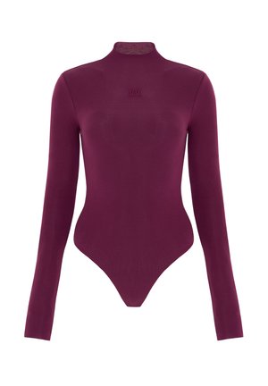 WRSTBHVR, WRSTBHVR ONEPIECE, BODY AMBER V2 BODY - T-shirt à manches longues - grape wine