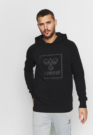 Felpa con cappuccio - black