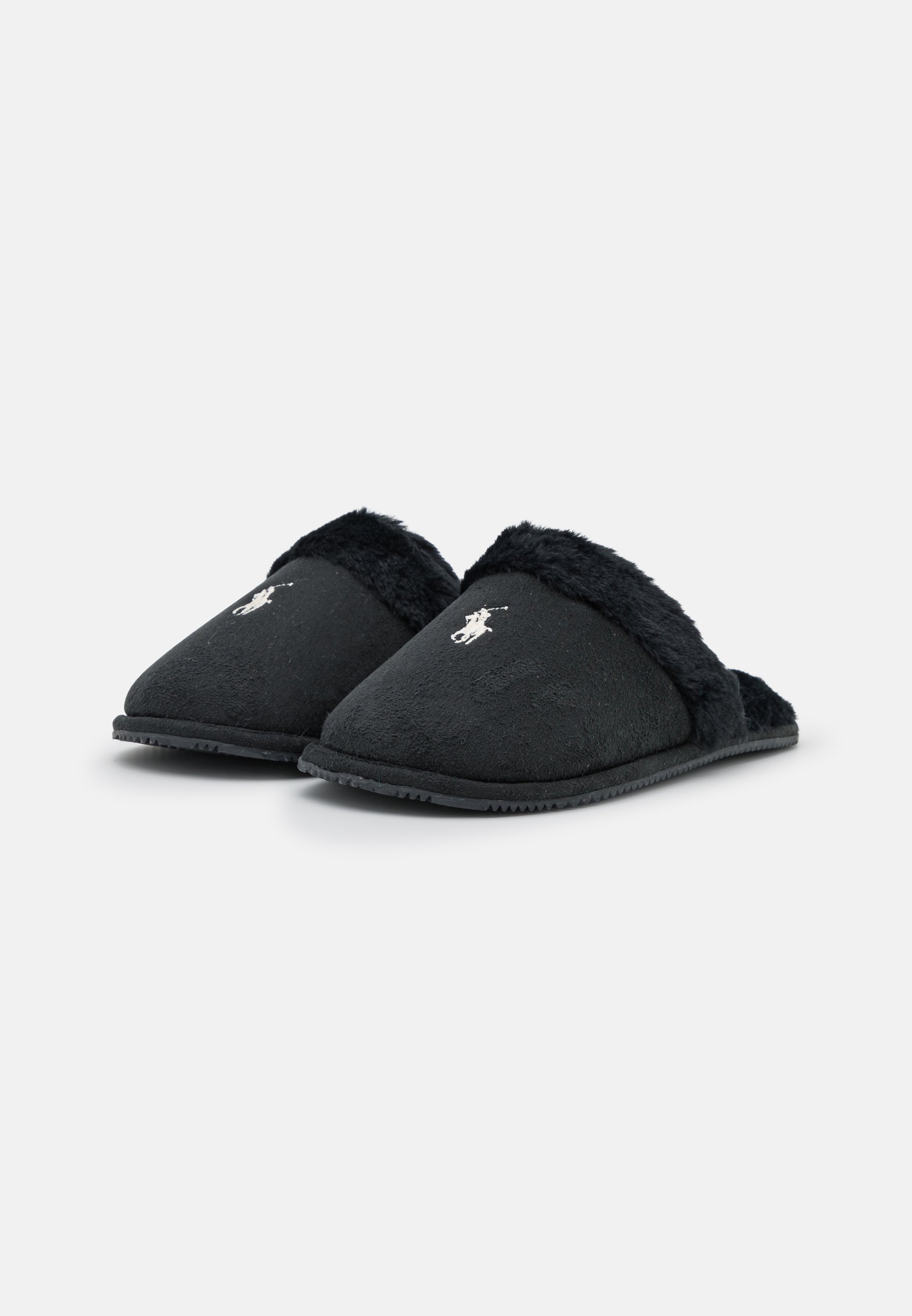 Polo Ralph Lauren SUMMIT SCUFF - Pantofole - black/cream/nero - Zalando.it
