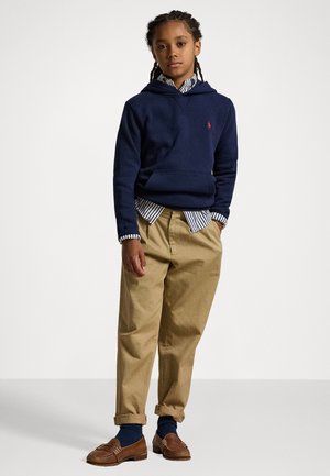 FLEECE HOODIE - Džemperis su gobtuvu - refined navy