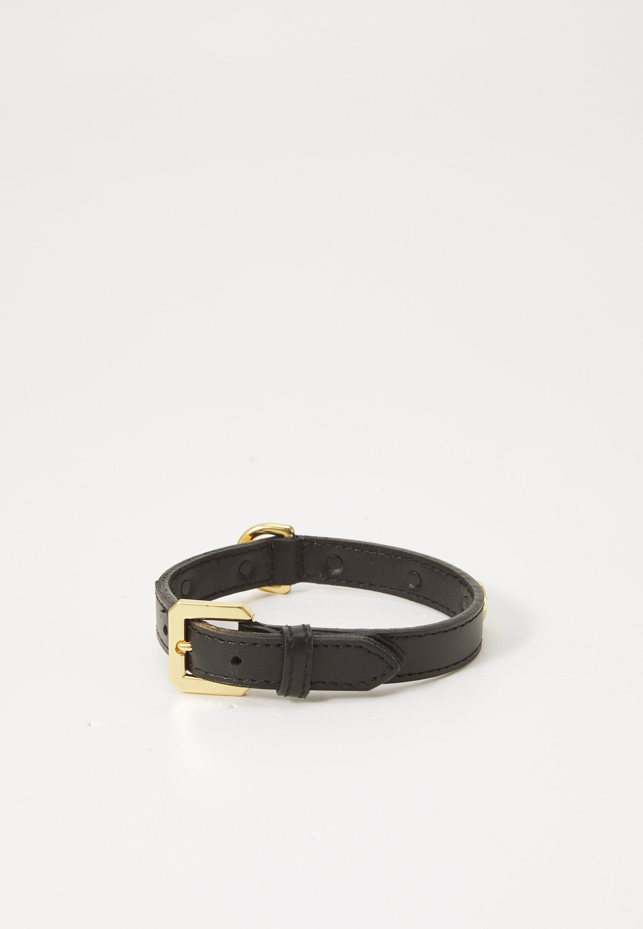 【Vivienne Westwood】Andreas K.バックル Olivia dog collar Olivia Dog Collar in PLATINUM-BLACK-Leather | Vivienne Westwood®