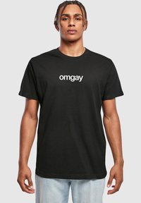 Mister Tee OMGAY PRIDE  - T-shirts med print - black