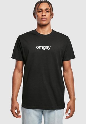 Mister Tee OMGAY PRIDE  - T-shirts med print - black