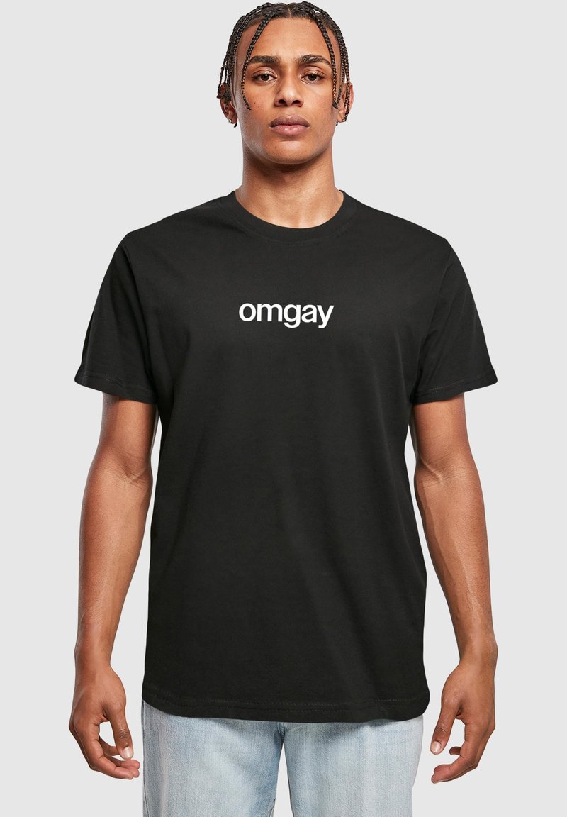 Mister Tee OMGAY PRIDE  - T-shirts med print - black