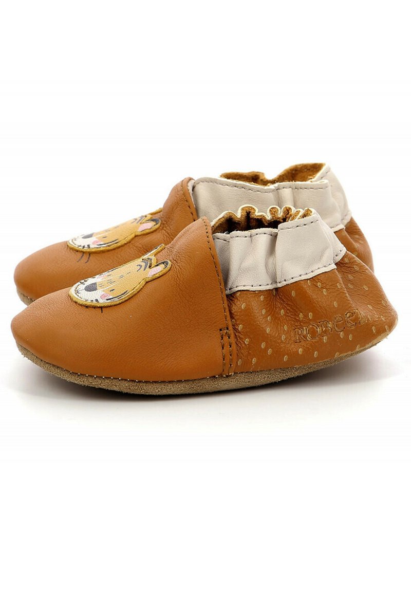 Robeez TROPICAL TIGER Krabbelschuh camel Zalando.de