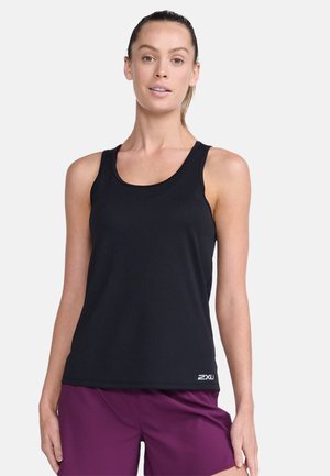 TANK AERO SINGLET - Top - black silver reflective