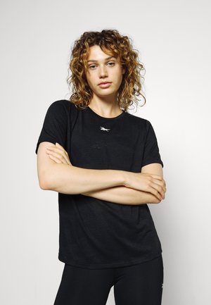 BURNOUT TEE - Camiseta estampada - black