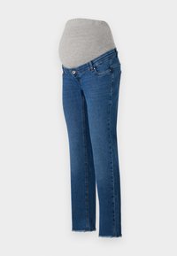 Unselected, medium blue denim