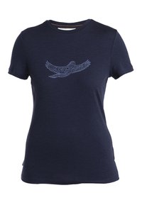 icebreaker MERINO 150 LIGHT WEIGHT TECH LITE III  GRAPHIC - T-shirts print - DARK BLUE