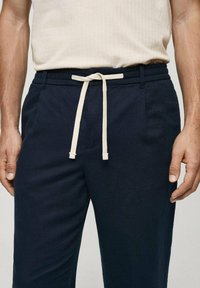 Mango Broek - royal blue