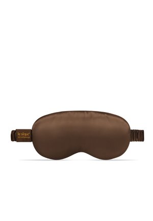 CRYSTALLOVE OPASKA NA OCZY Z JEDWABIU  -  CAFFEE - Sonstige Accessoires - brown
