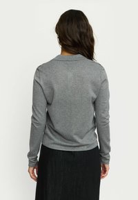 Soft Rebels Piké - medium grey melange