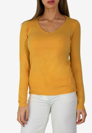 Pullover - jaune