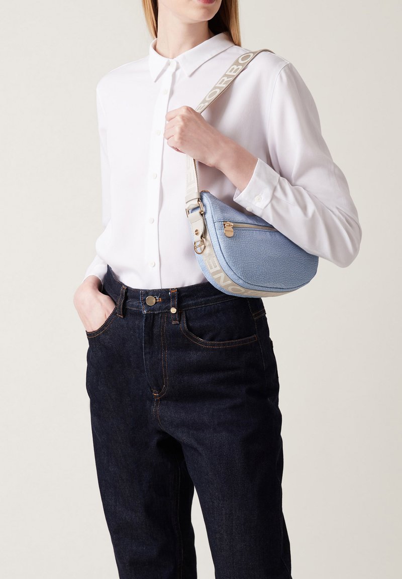 Borbonese Borsa a mano - topaz light grey