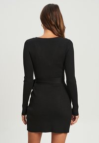 TUSSAH ANIA MINI - Strickkleid - black