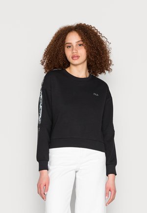 Fila, BETTENS CROPPED CREW - Felpa - moonless night