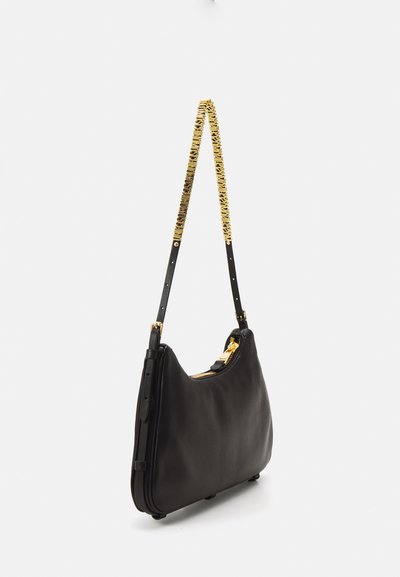 MOSCHINO MINI LETTERING - Sac à main - fantasia nero
