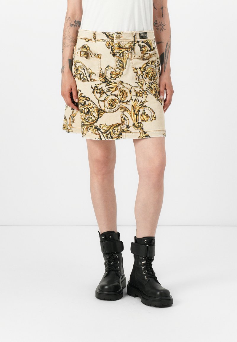 Versace Jeans Couture Jeansrok beige Versace Jeans Couture Jeansrok beige