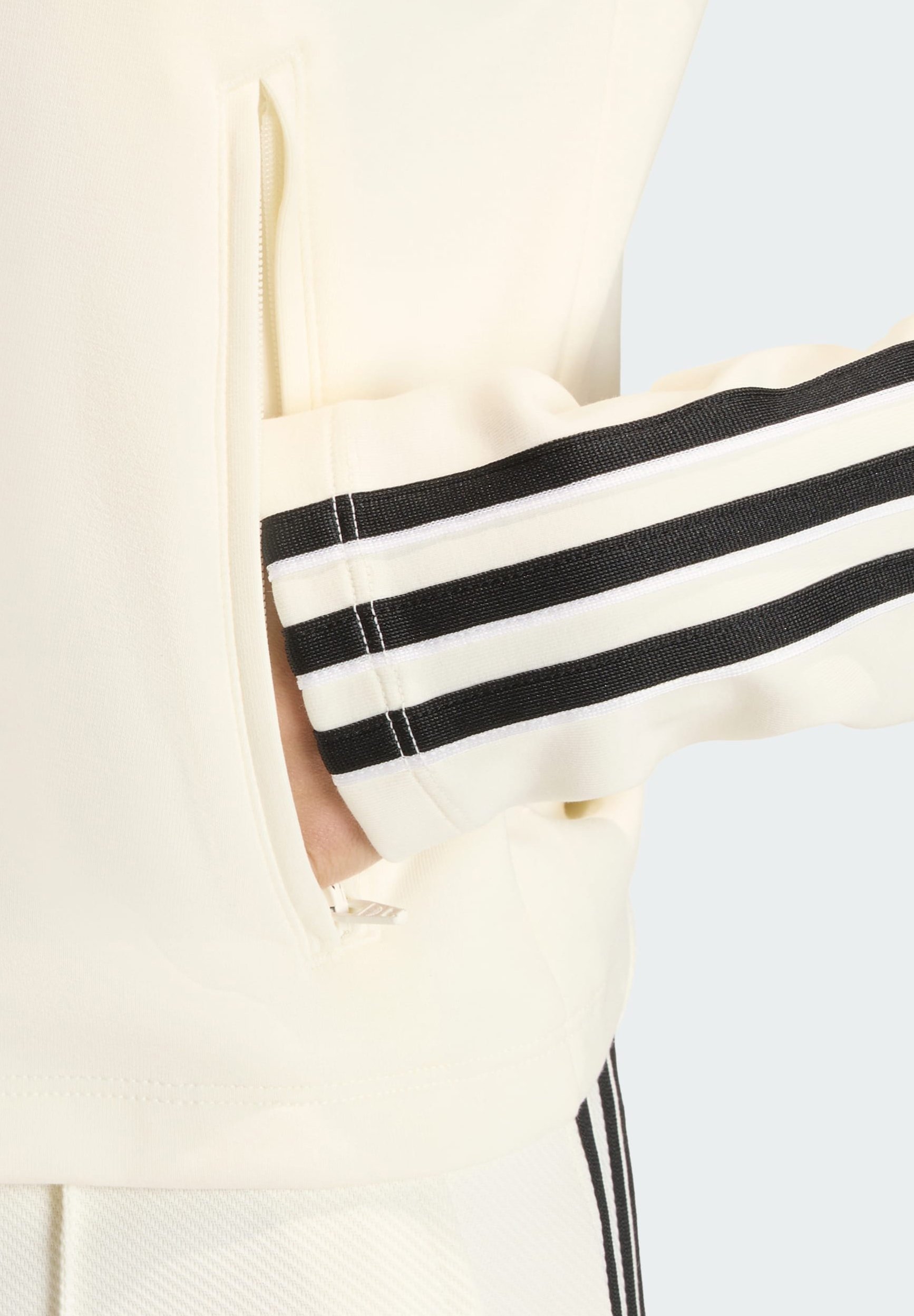 adidas Originals SLIM - Bluză de trening - off white/alb natural
