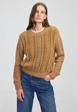 Jersey de punto - camel