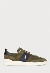 HERITAGE AERA SUEDE SNEAKER - Baskets basses - olive/black