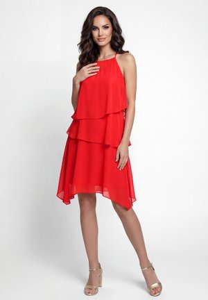 faina Freizeitkleid - red